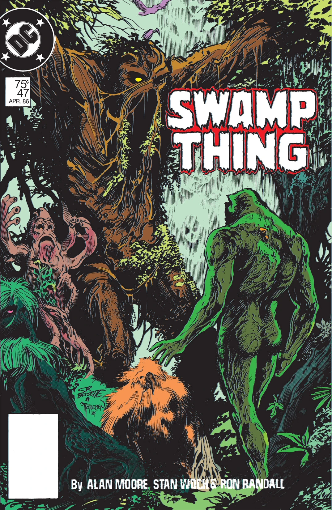 Swamp Thing #47 (DC, 1986 — Cover A) cover
